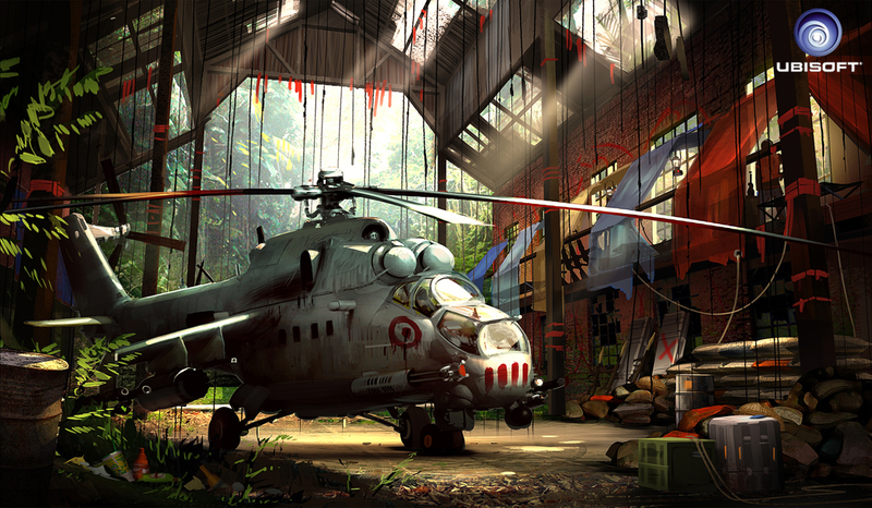 Illustration for article titled Early Far Cry 3 Concept Art Shows Scrapped Ideas, Luxury Resorts And... Fun Parks